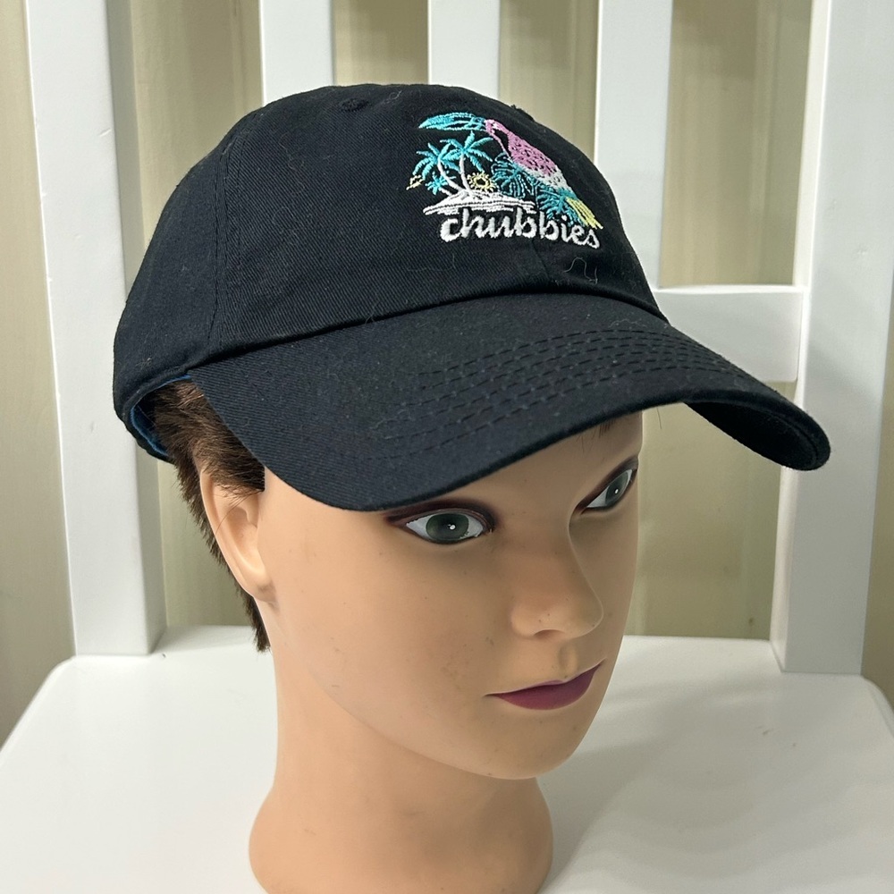 Chubbies Tropical Print Adjustable Strap Hat Cap